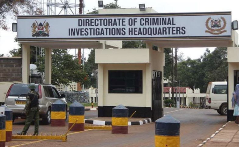 Directorate of Criminal Investigations headquarters in Nairobi.
